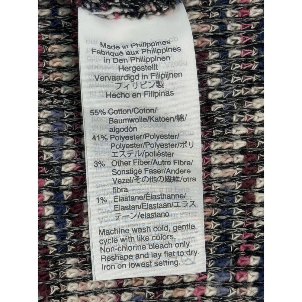 Madewell Multicolor Marled Knit Scoop Neck Sweater Size Medium - Picture 10 of 10